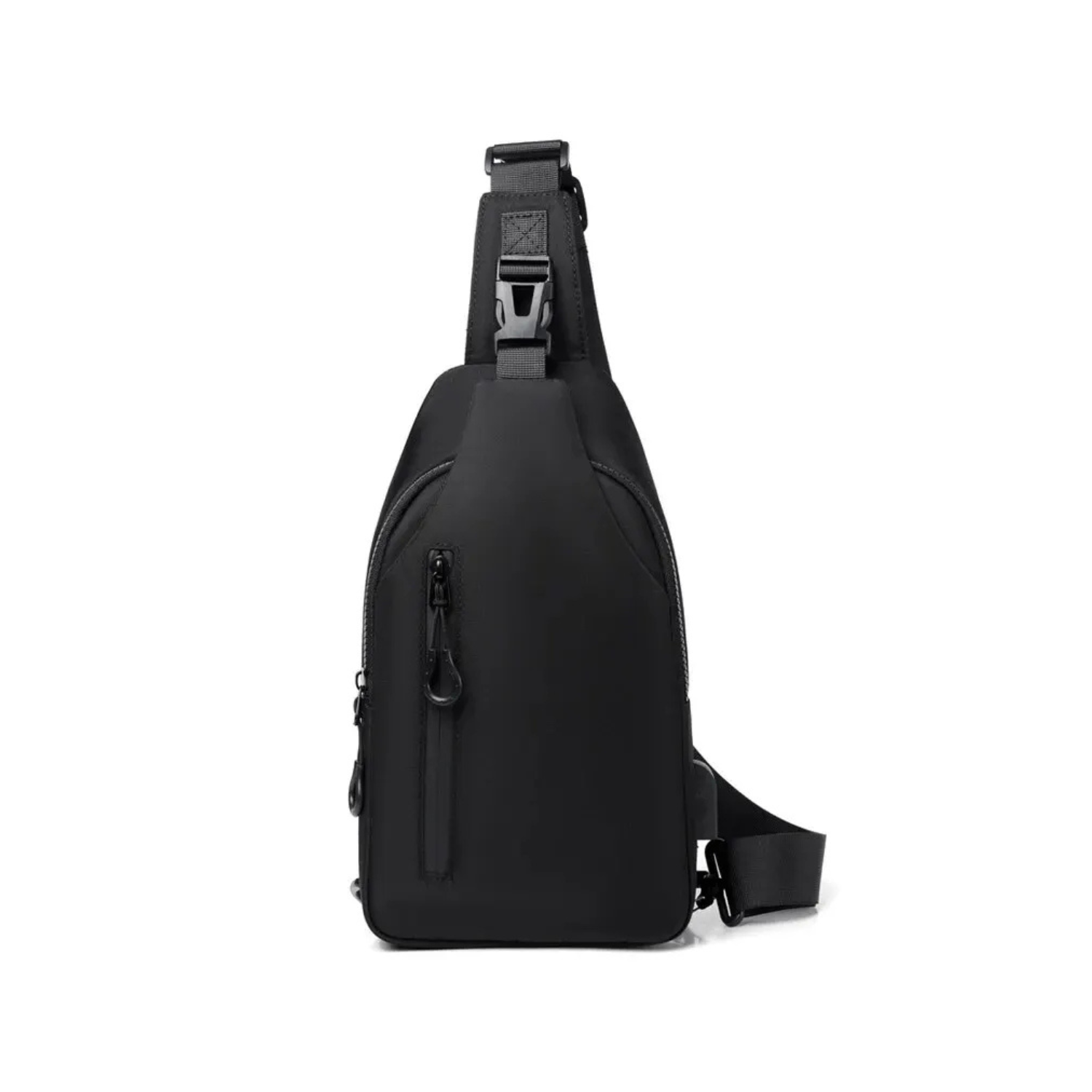 Sacoche Randonnée Bandoulière Déperlante avec Port USB — Nylon Oxford Résistant - TrailVolt - Esprit Rando