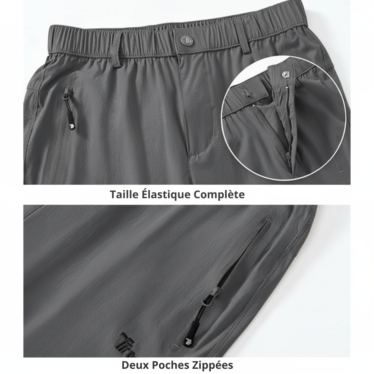 Pantalon Randonnée Femme Taille Elastique