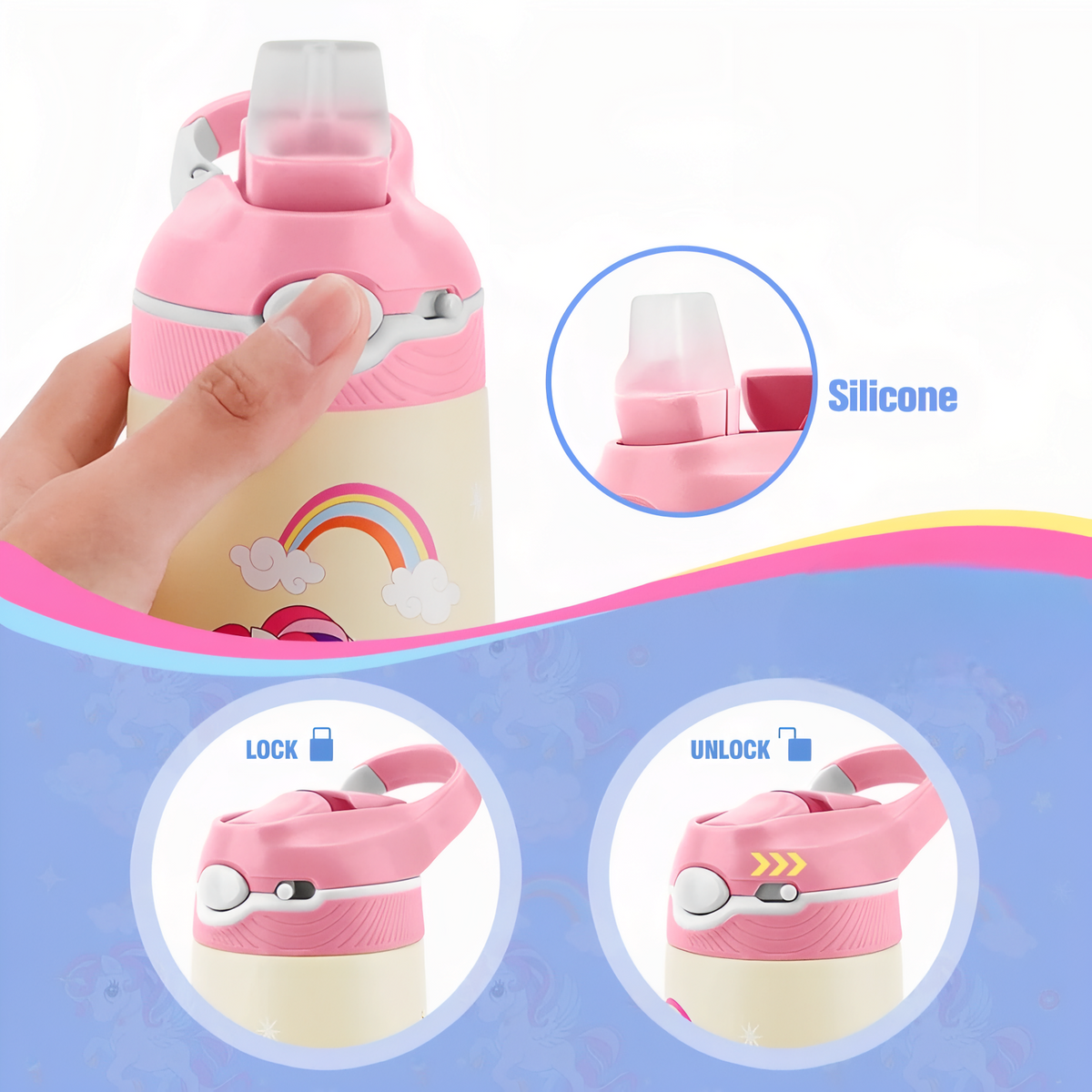 Gourde Enfant Licorne 6