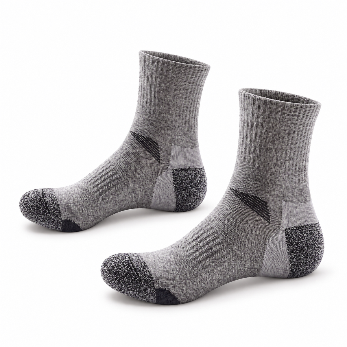 Chaussettes Randonnée Grises – Gris Clair 1, packshot variante secondaire