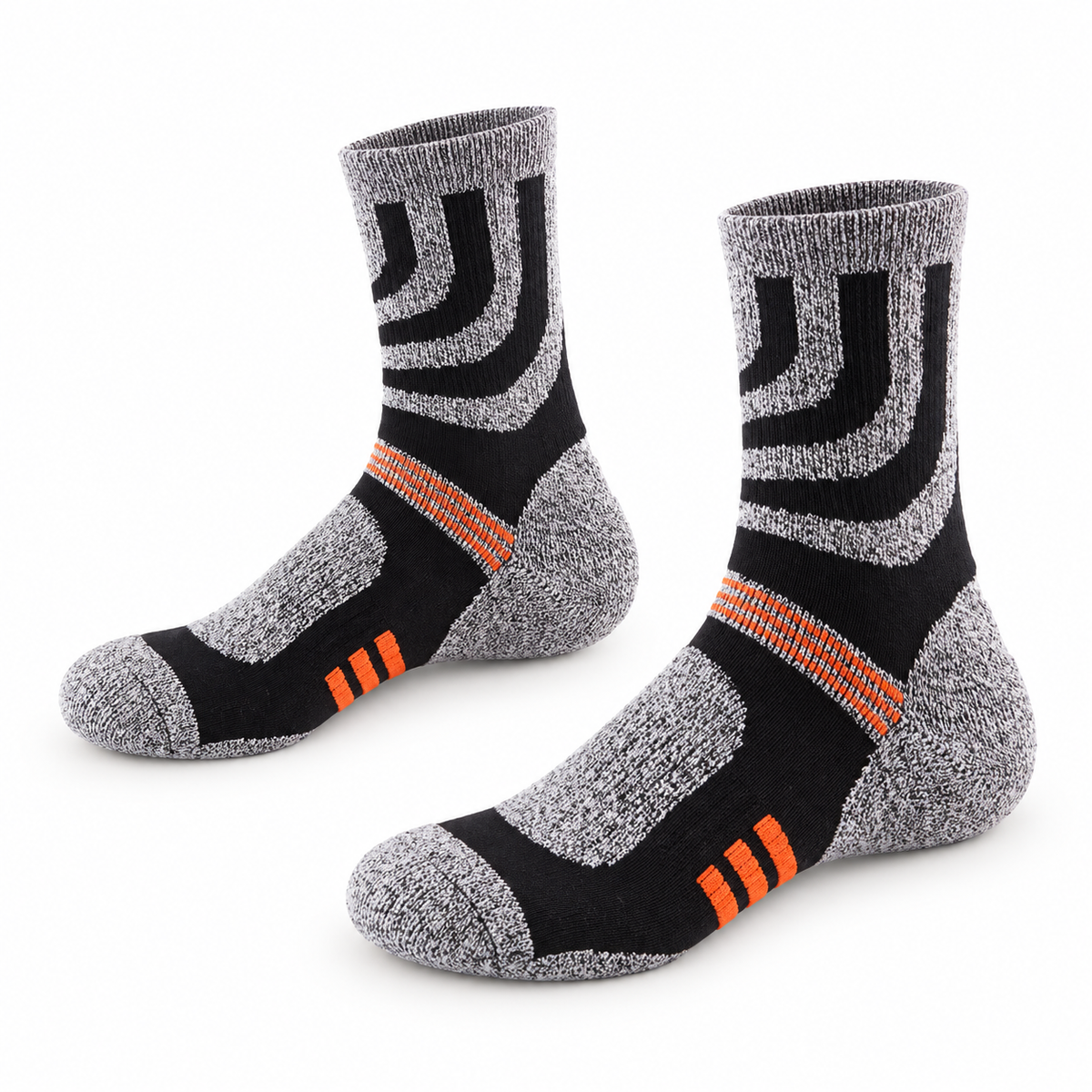 Chaussettes Randonnée Grises – Gris 2, packshot variante secondaire