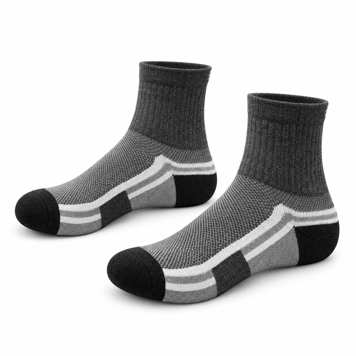 Chaussettes Randonnée Grises – Gris 3, packshot variante secondaire