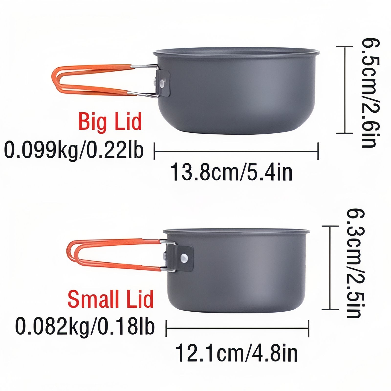 Popote Aluminium Randonnée