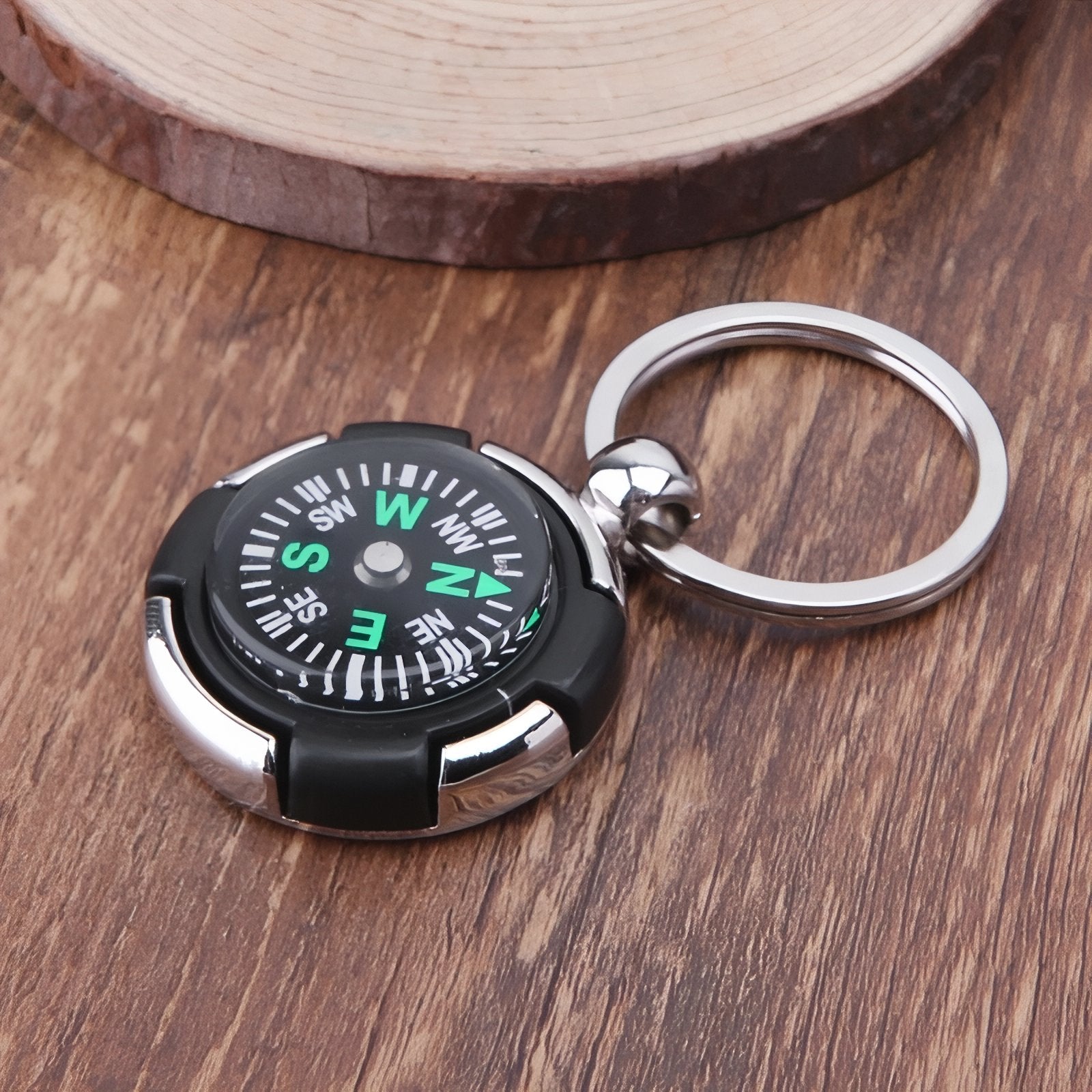 Boussole Porte Clé