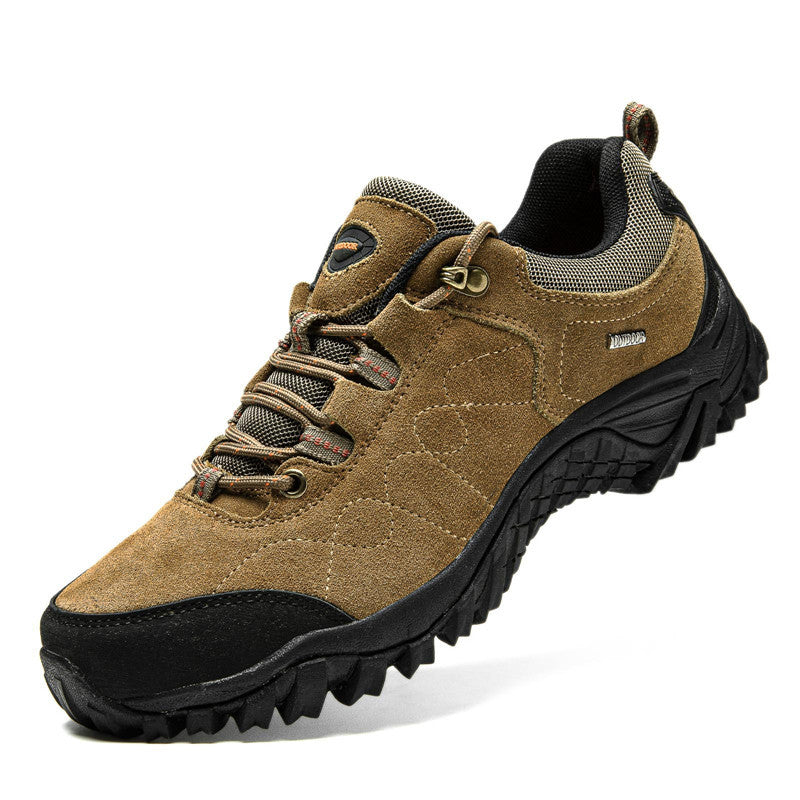 Chaussure Homme Randonnée Basse Cuir