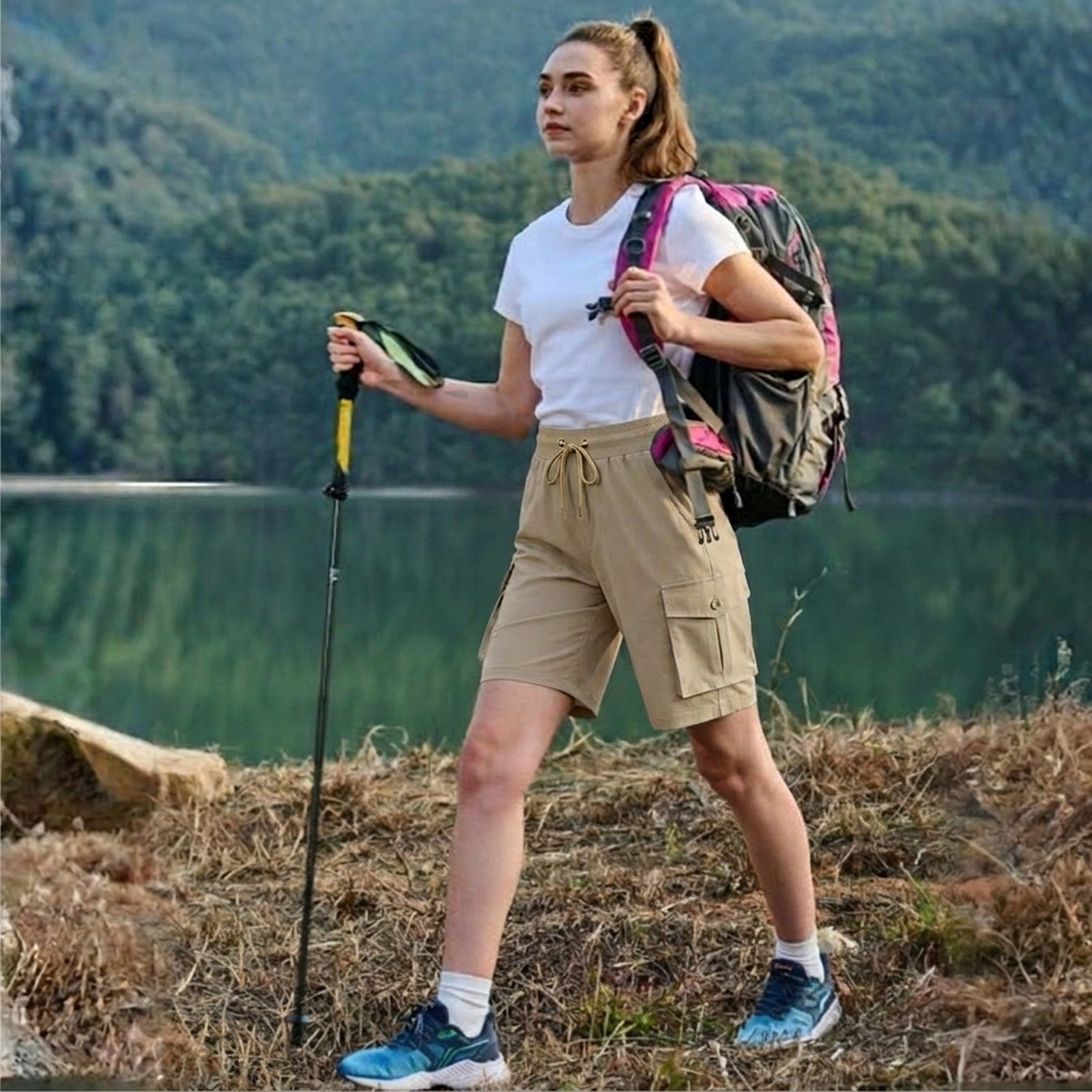 Short Cargo Randonnée Femme