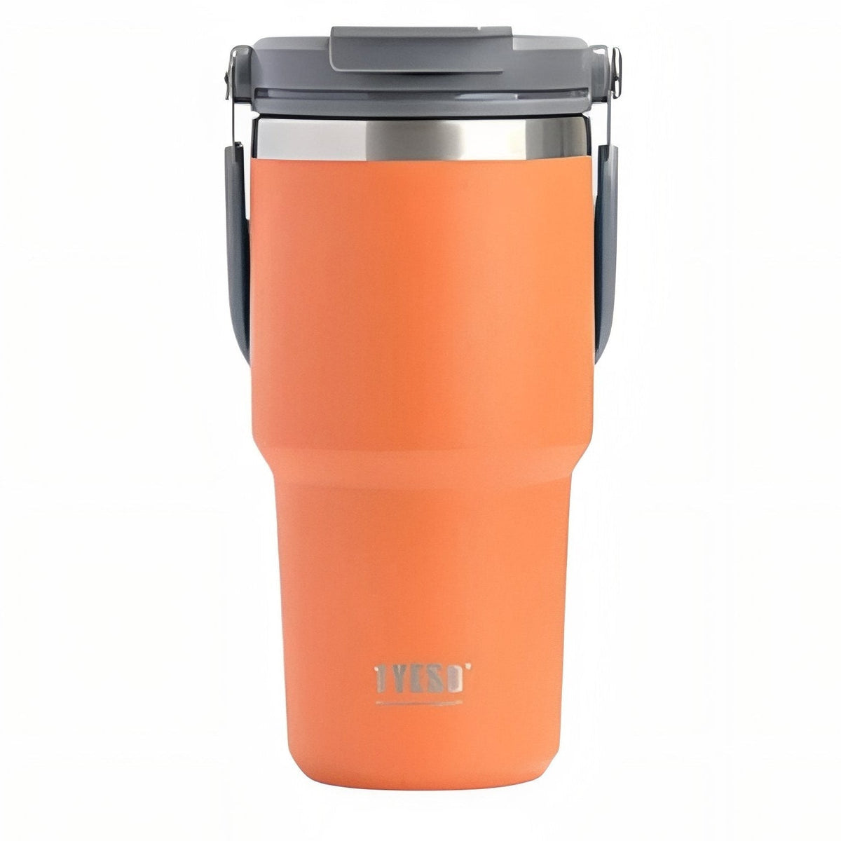 Mug Isotherme Paille Et Poignée 13