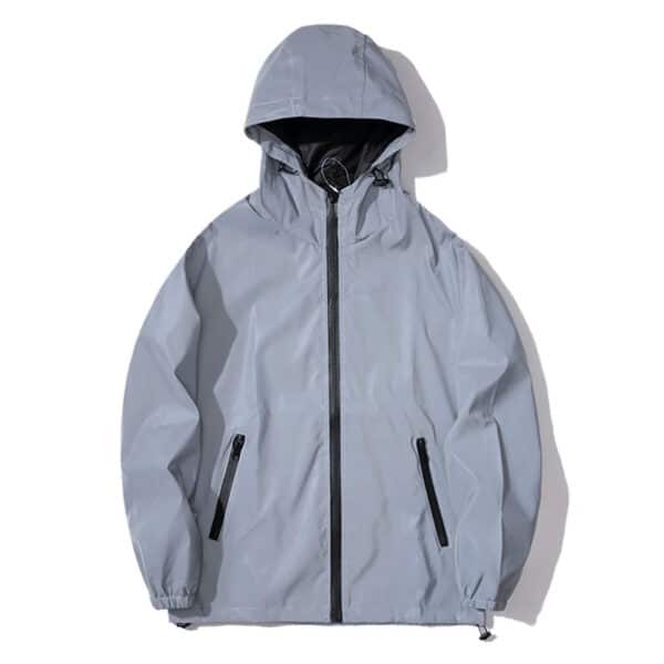 Veste Randonnée Grise Homme