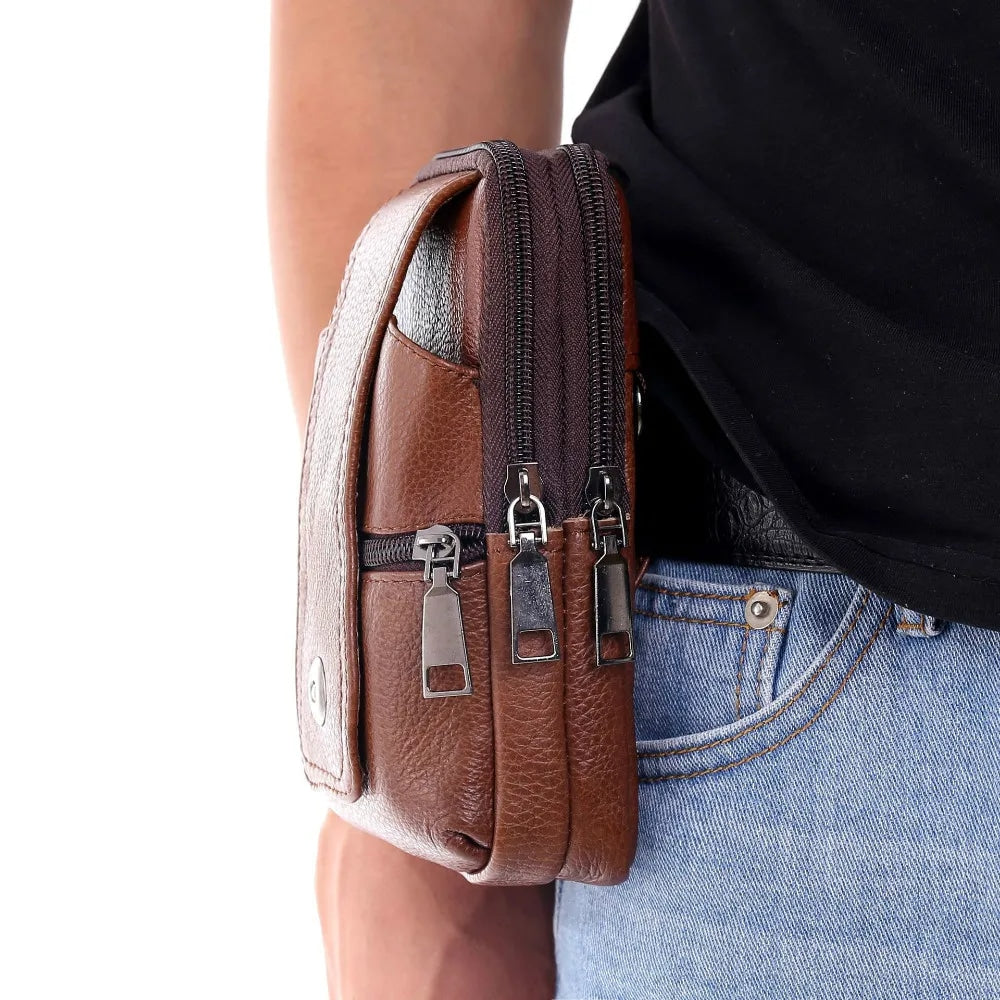 Sacoche Cuir Randonnée