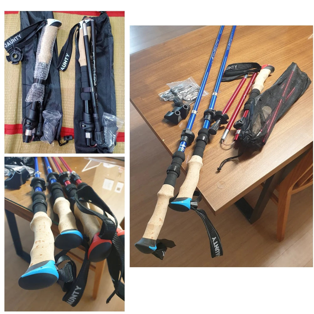 Baton De Randonnée Titane Poignée En Liege
