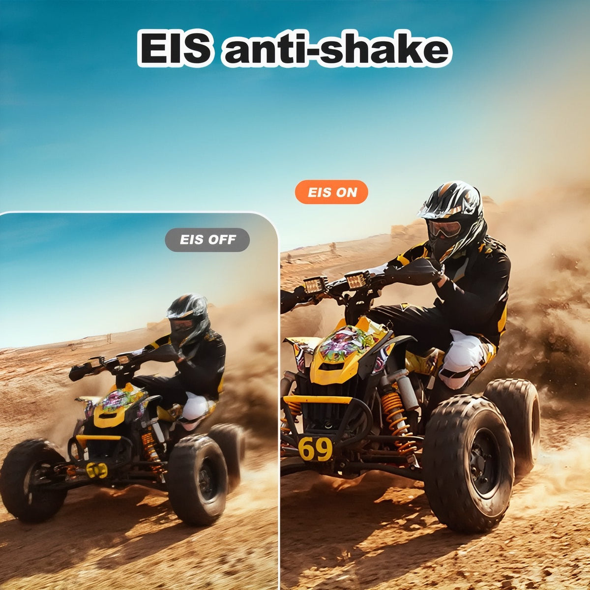 Caméra Sport 5K Étanche 8