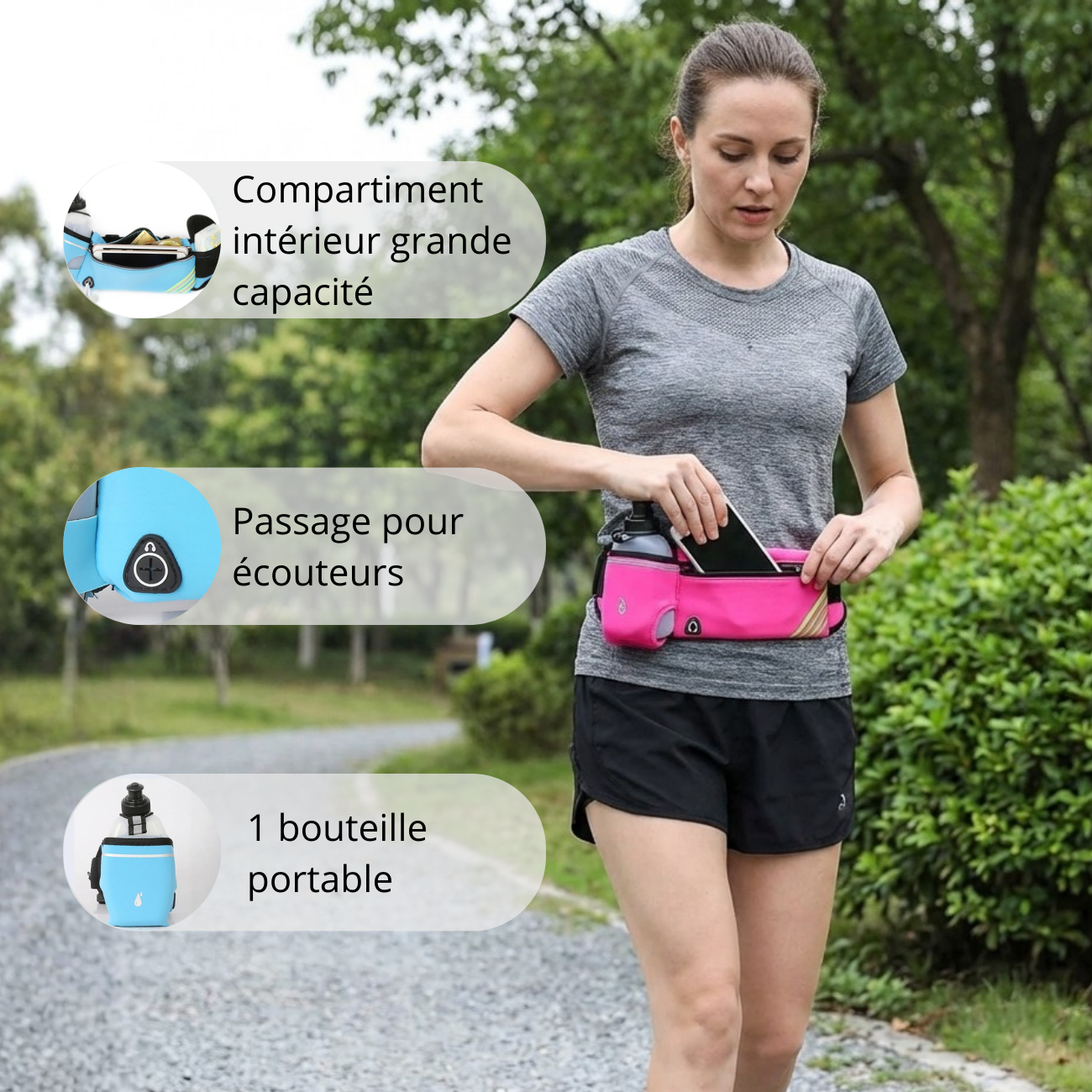 Banane Imperméable Femme