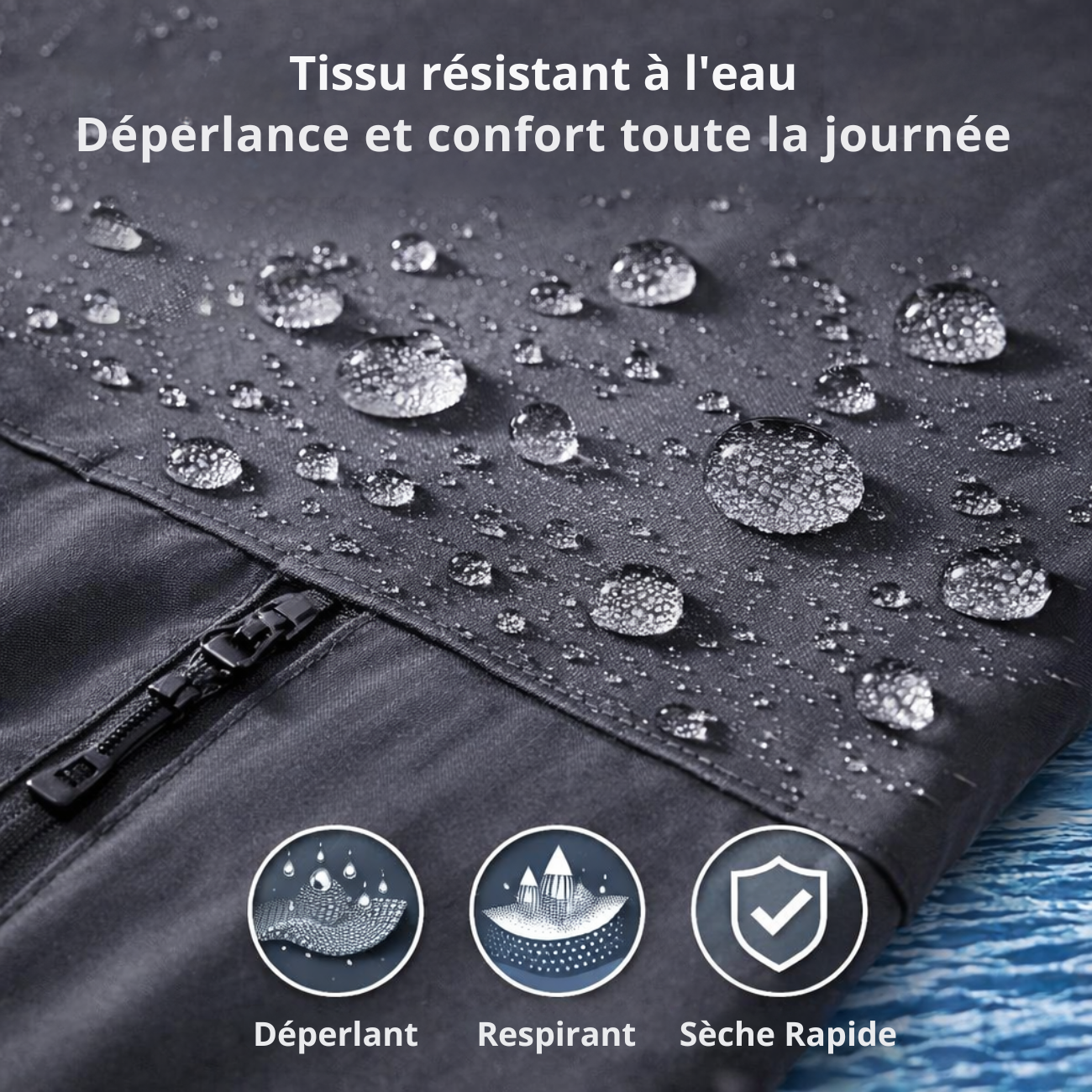 Pantalon Randonnée Femme Taille Elastique