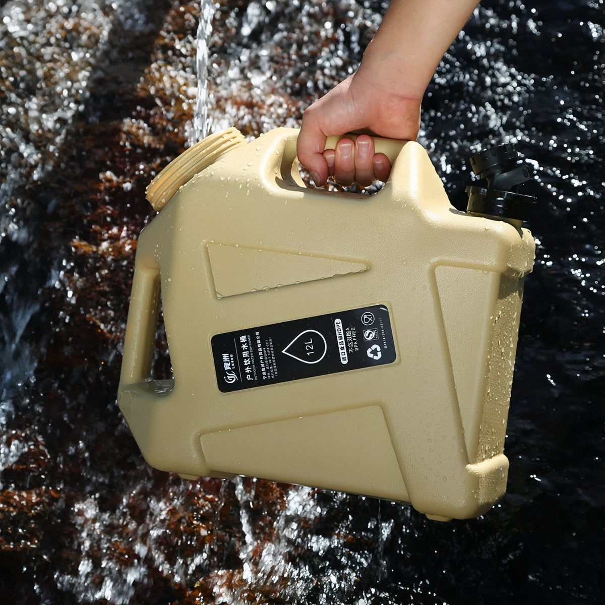 Jerrican Eau Camping 12L 6