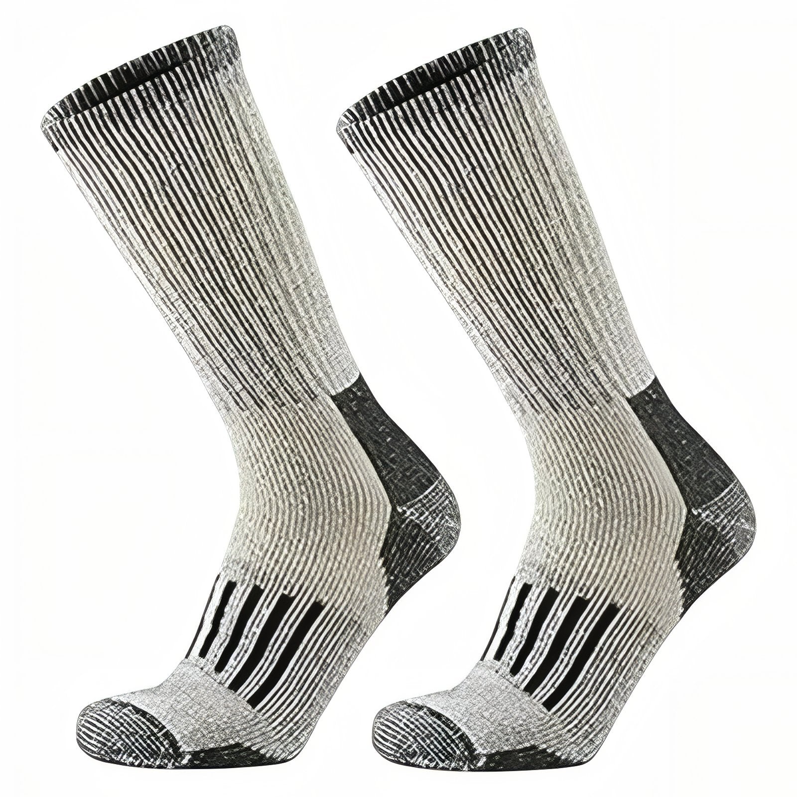 Chaussette De Randonnée Femme Beige