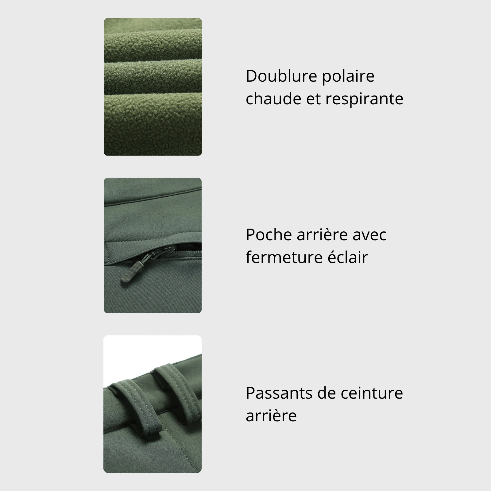 Pantalon Randonnée Marron