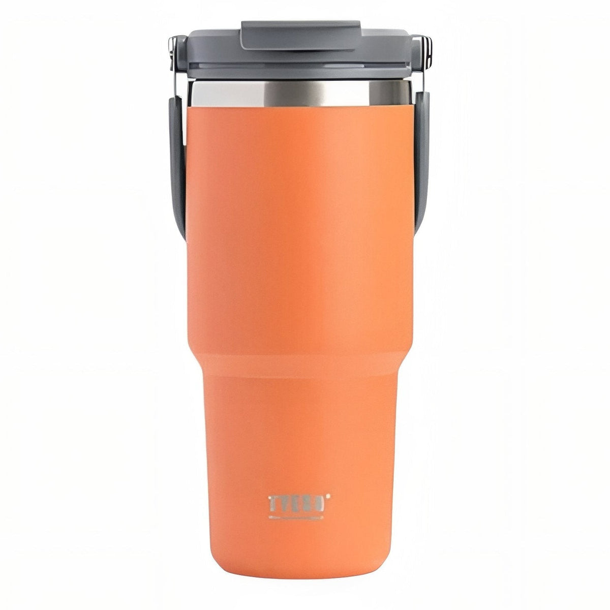 Mug Isotherme Paille Et Poignée 12
