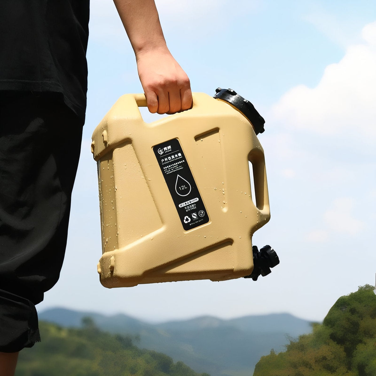 Jerrican Eau Camping 12L 3