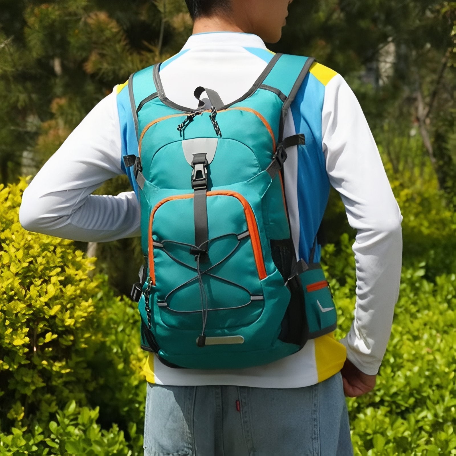 Sac à Dos Randonnée avec Poche Eau