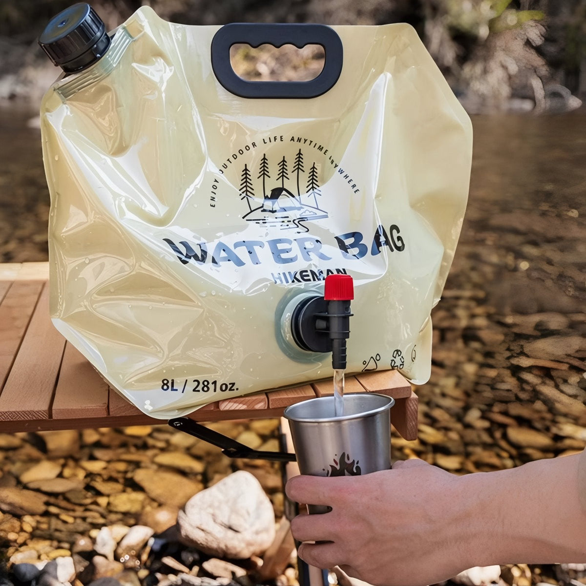 Réservoir D'Eau Pliable 8L 7
