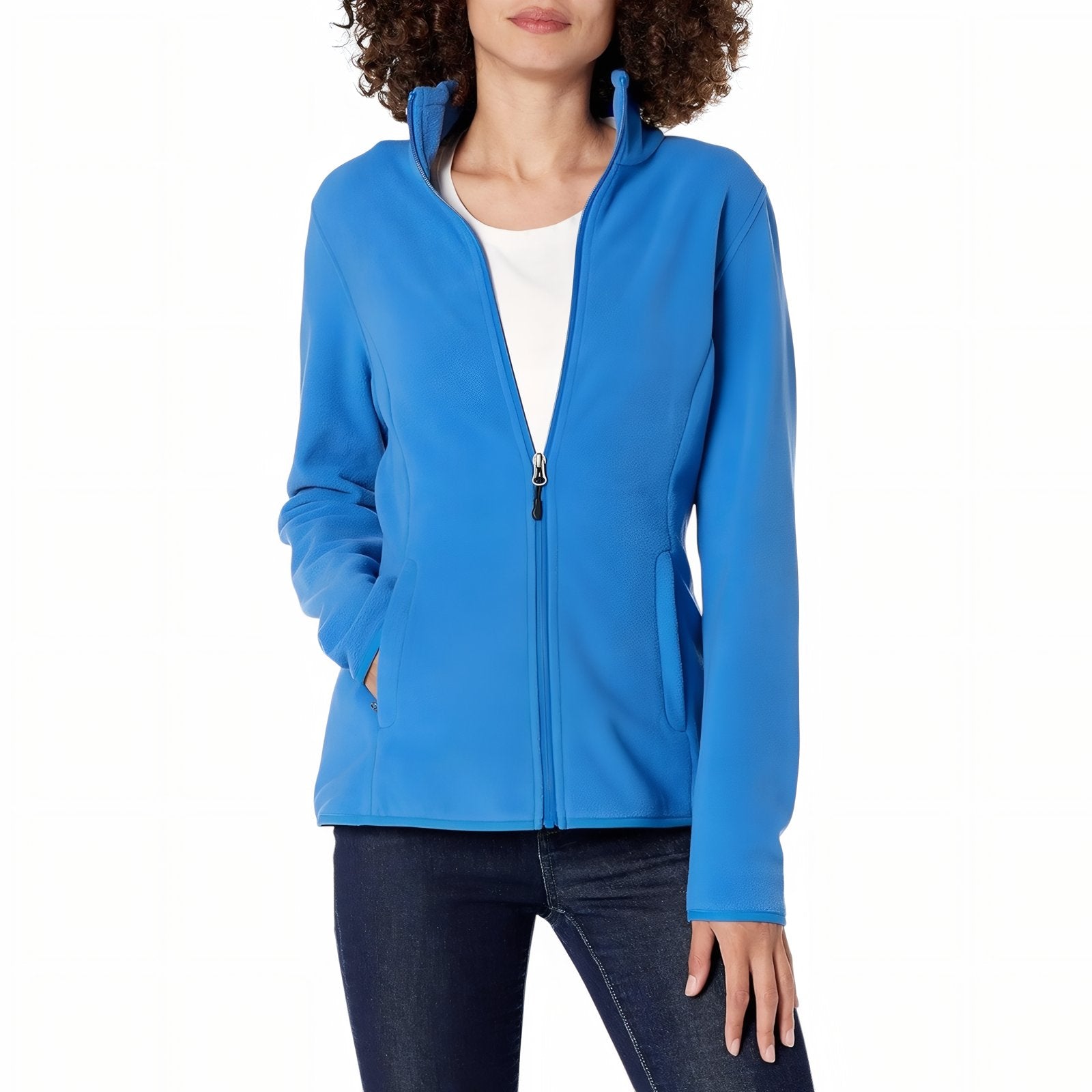 Polaire Bleu Femme