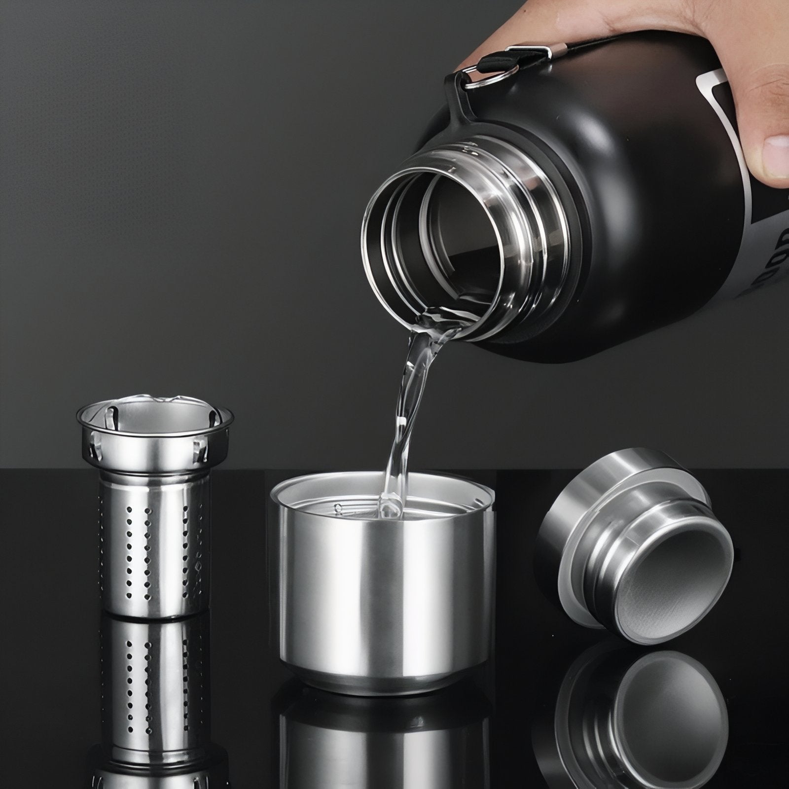 Bouteille Inox 1 Litre Randonnée