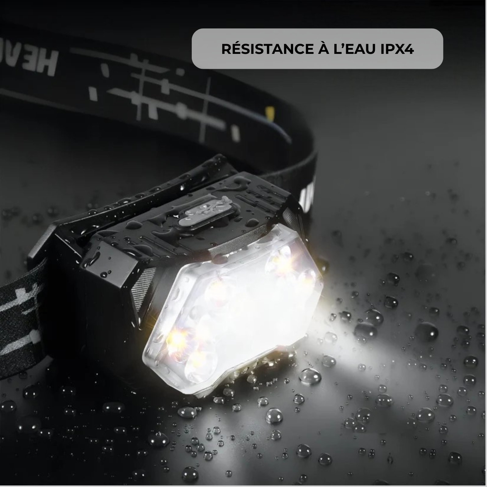 Lampe Frontale 2000 Lumens
