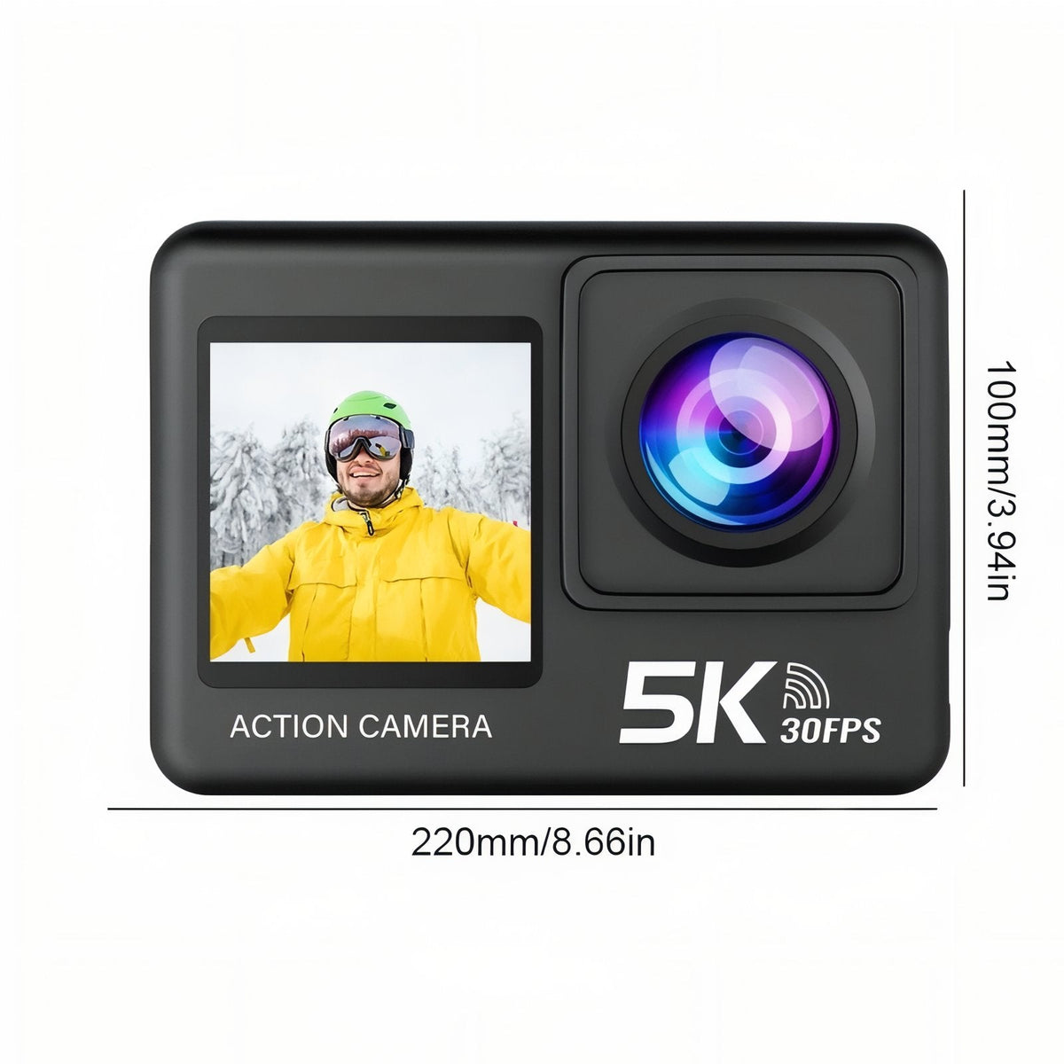 Caméra Sport 5K Étanche 3