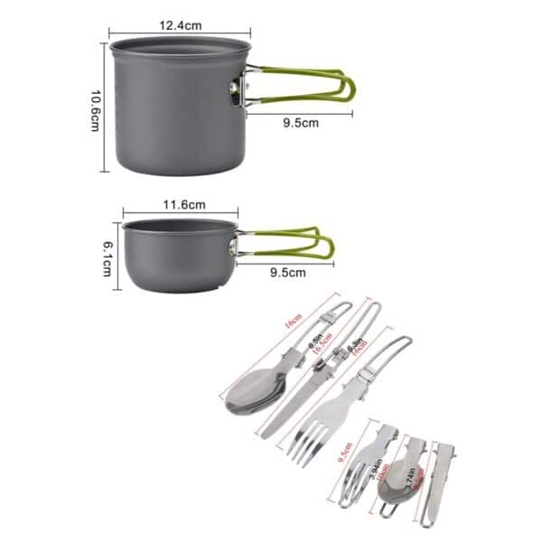 Kit Couvert Camping