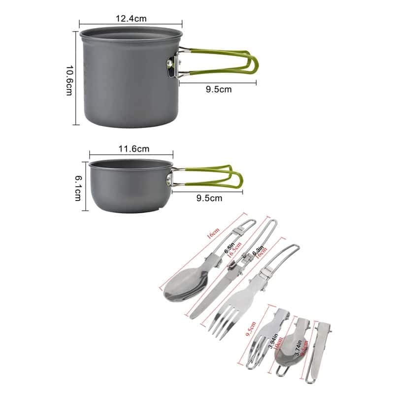 Kit Couvert Camping
