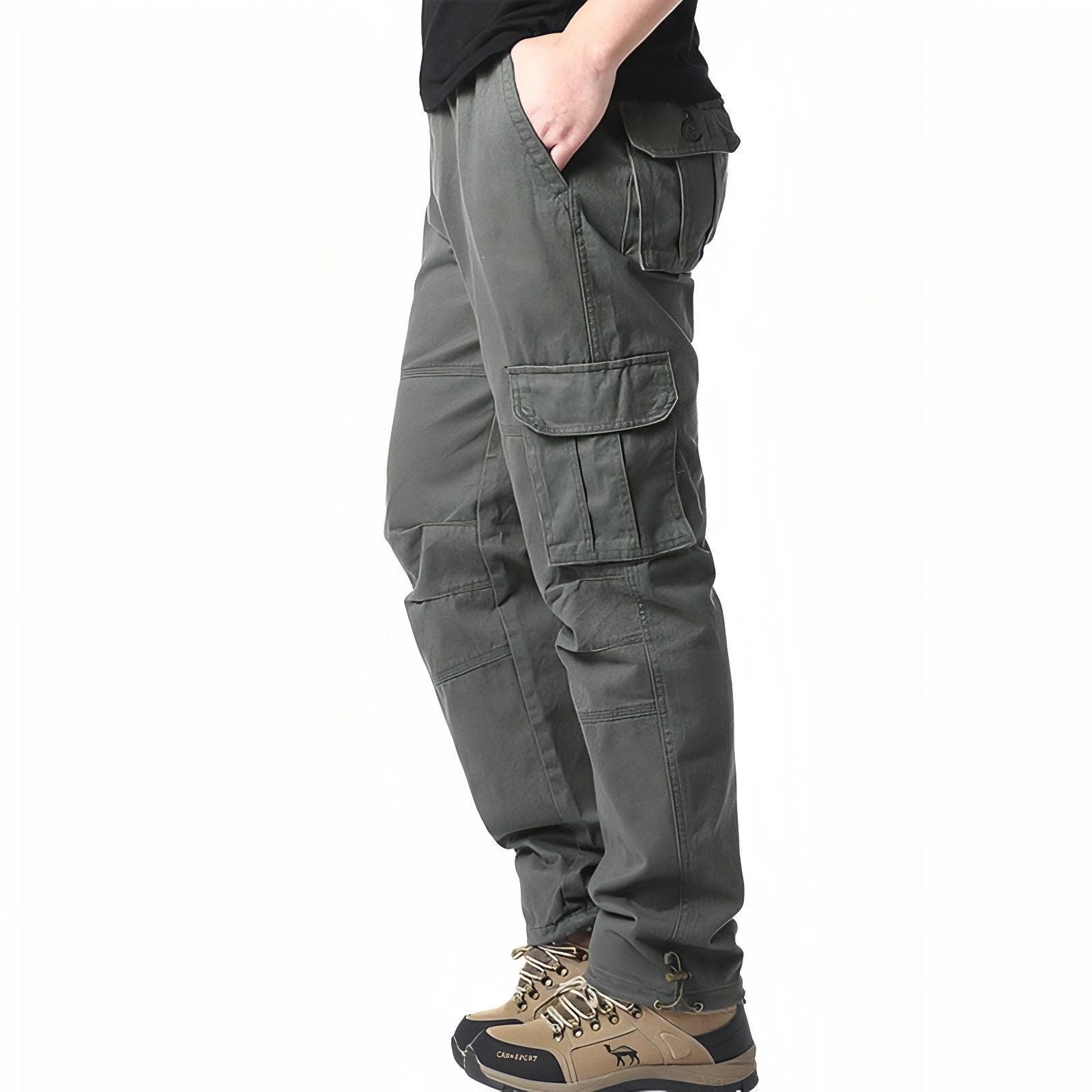 Pantalon Randonnée Coton Homme