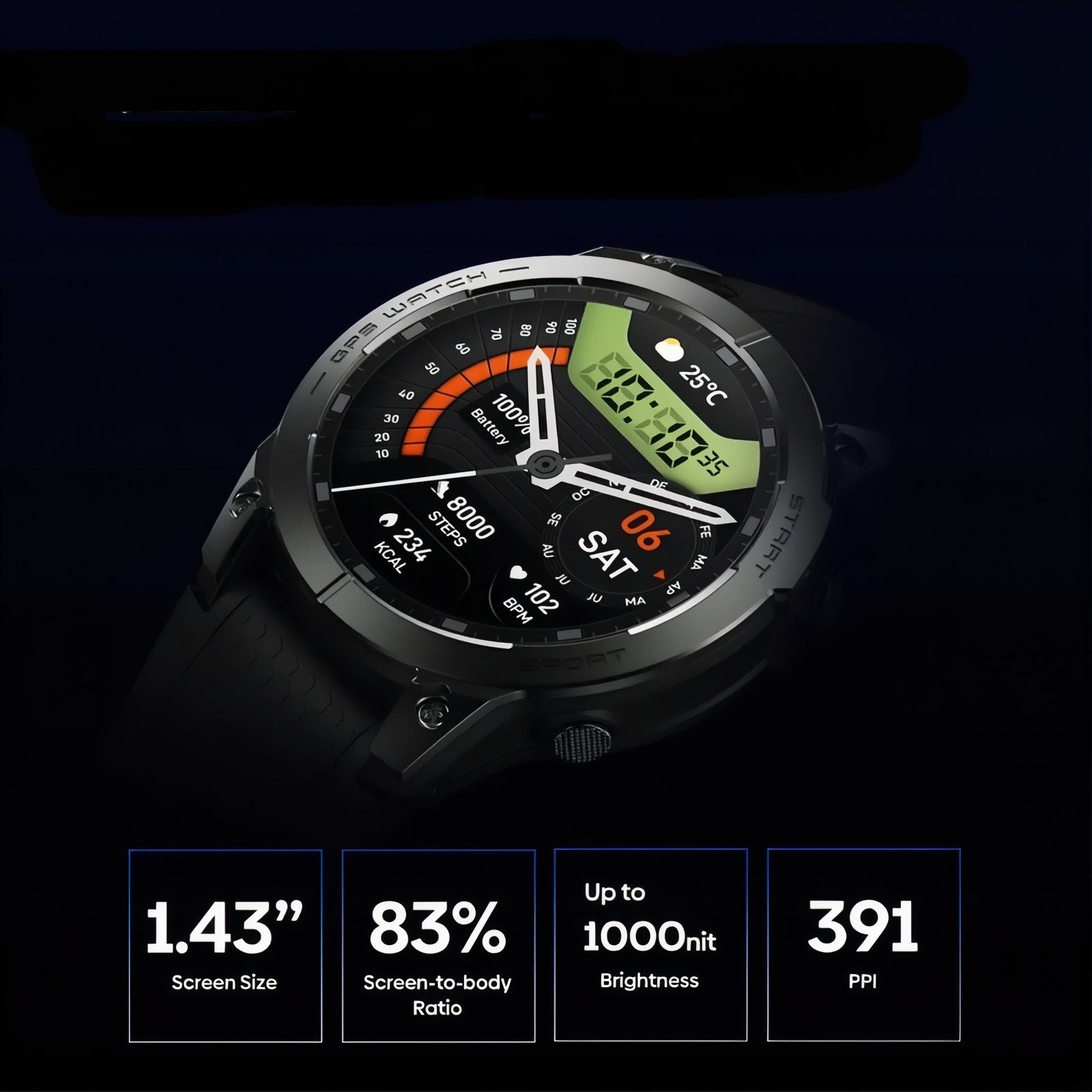 Montre Connectée Batterie Longue Durée