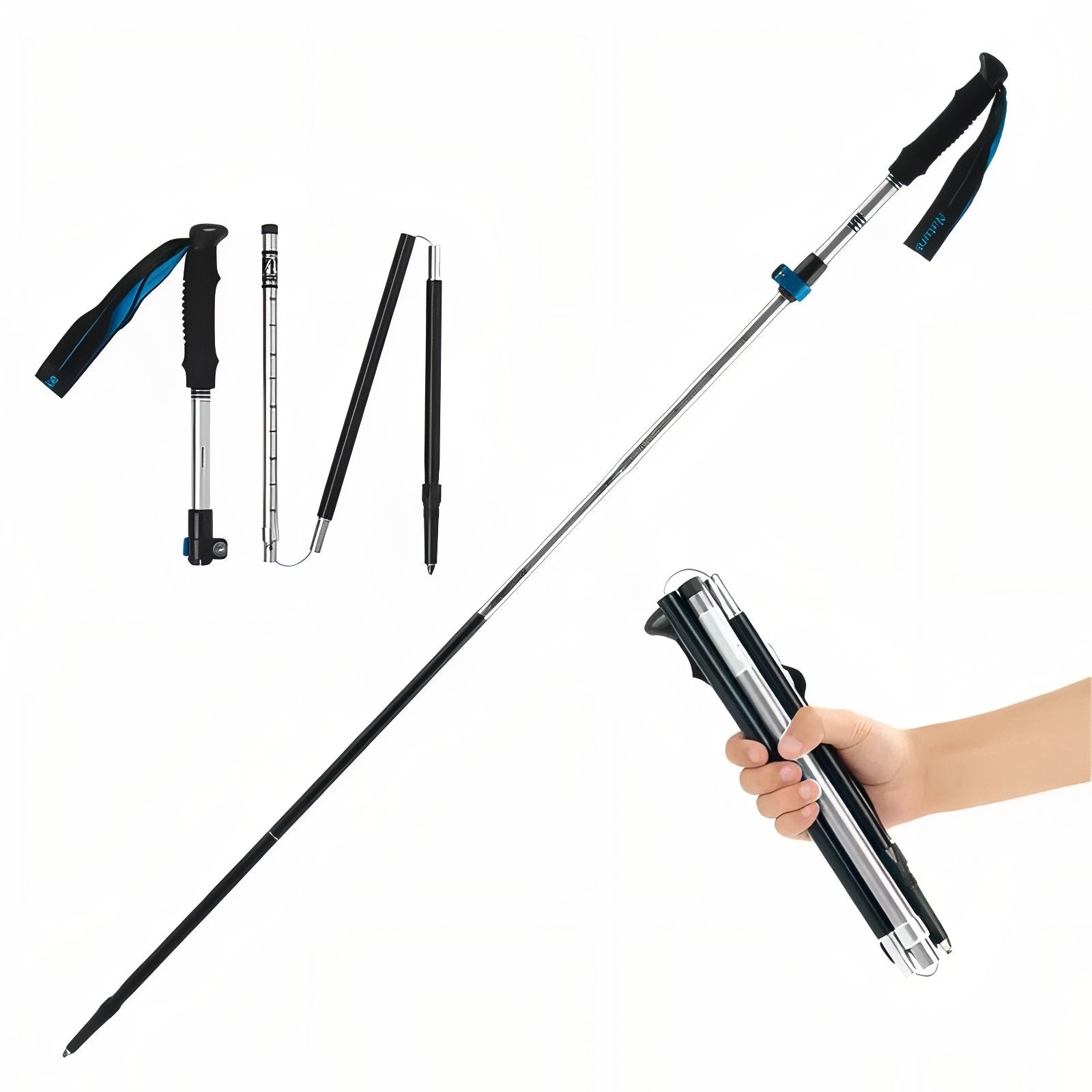 Baton De Randonnée Et Podomètre