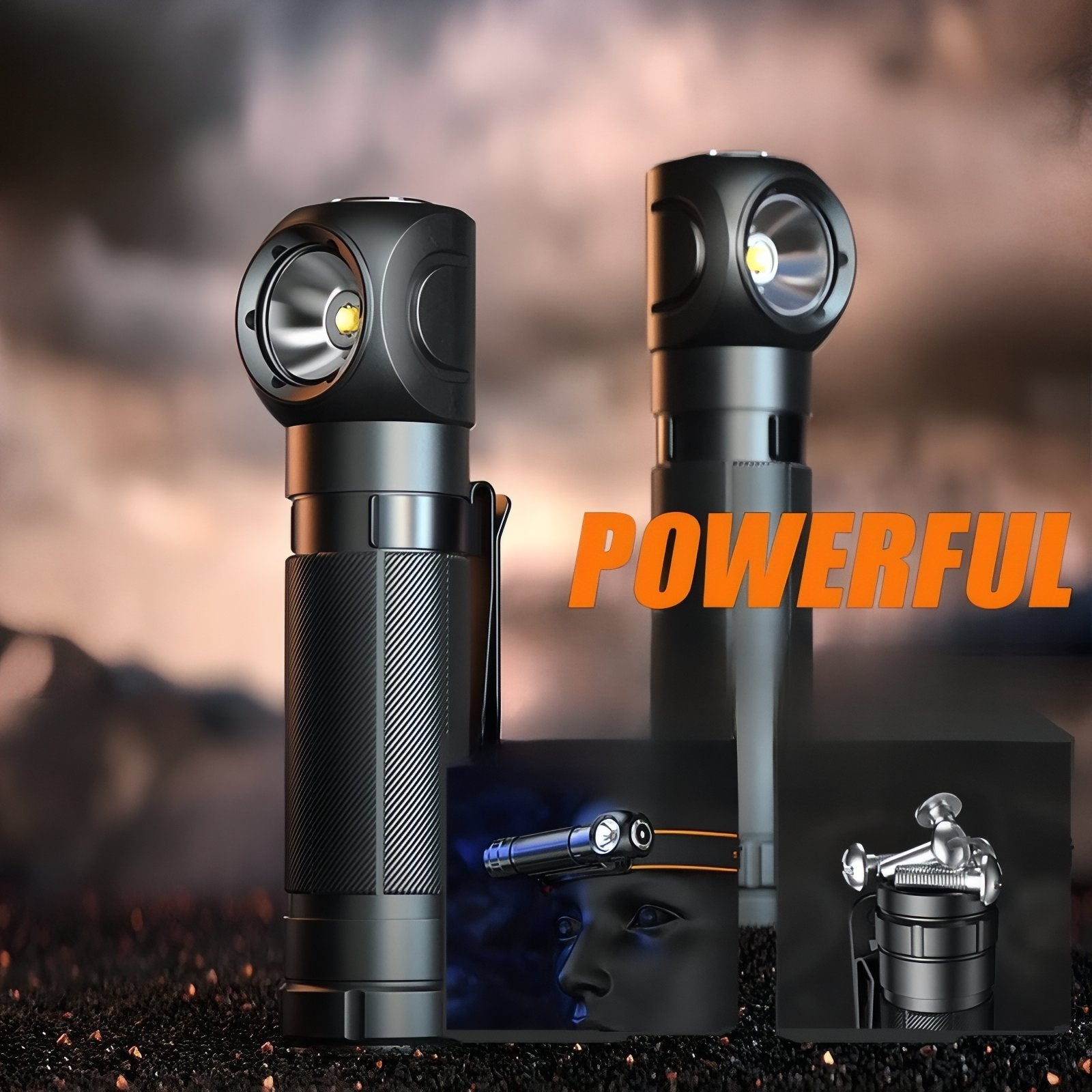 Lampe Frontale 900 Lumens
