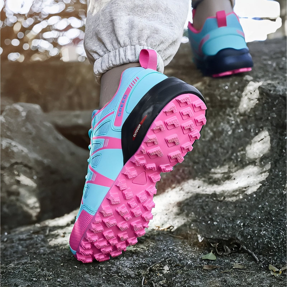 Chaussure De Randonnée Bleu 4