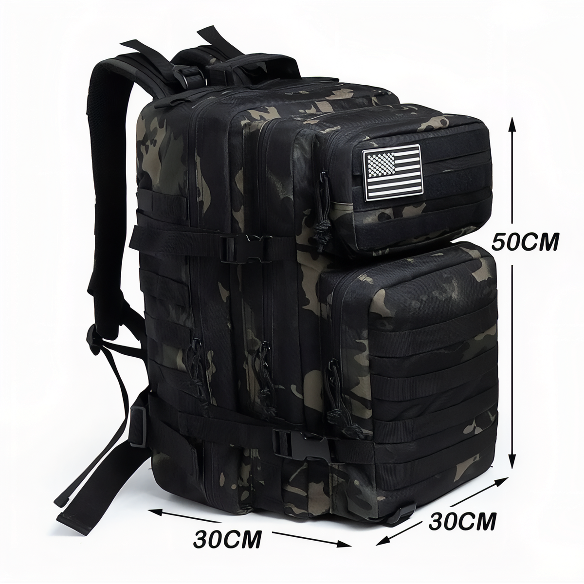 Sac À Dos Randonnée Camouflage 3