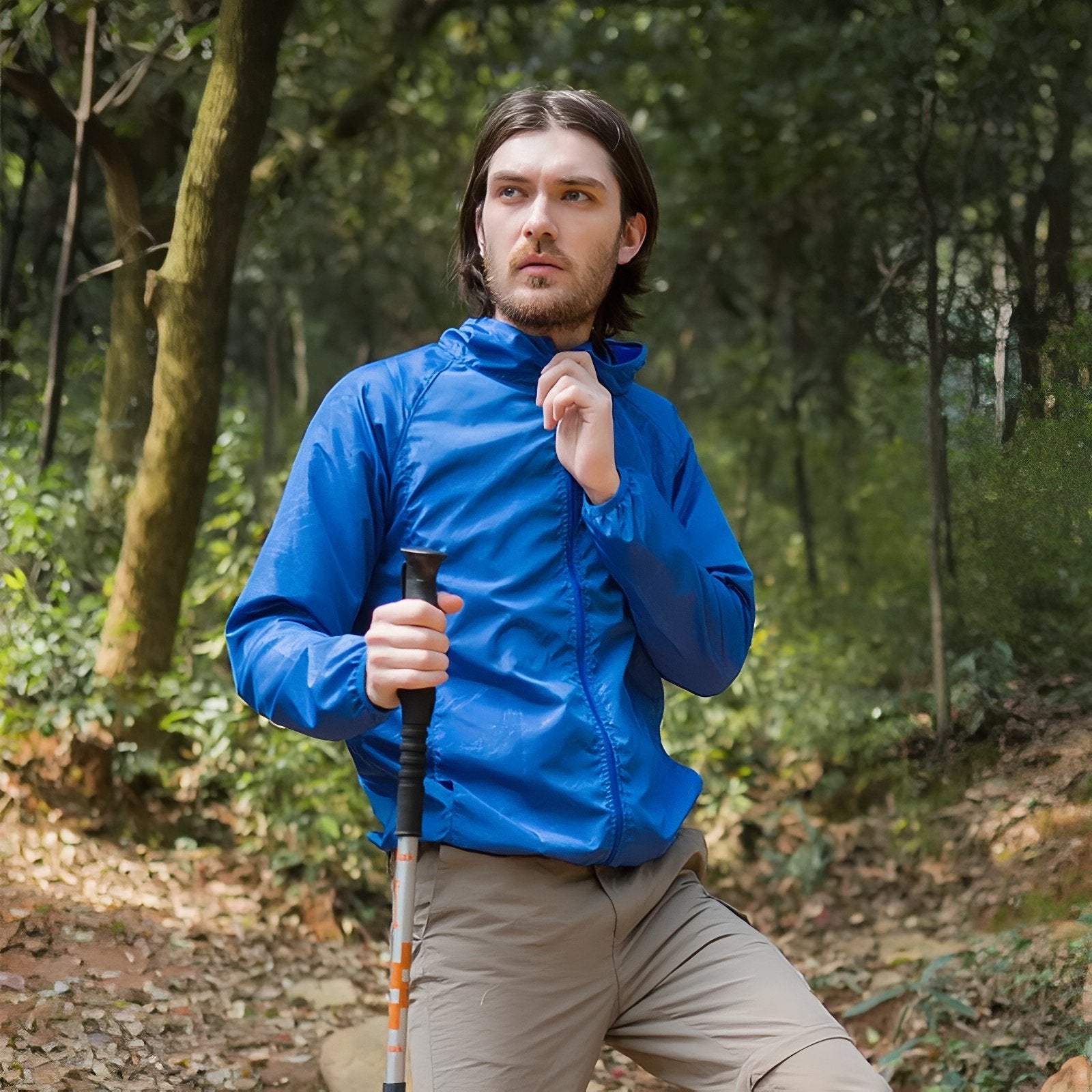 Veste Randonnée Bleue