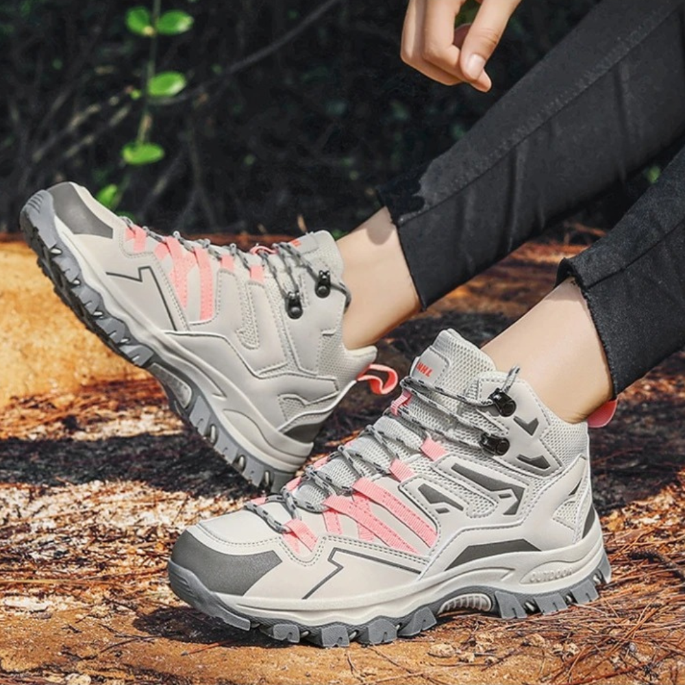 Chaussures Randonnée Femme Beige