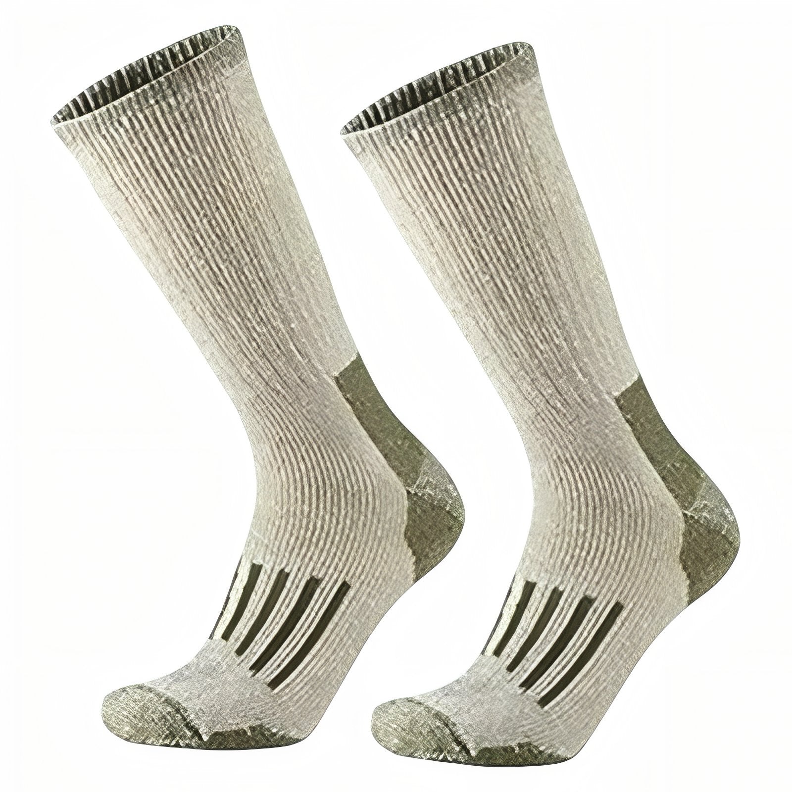 Chaussette De Randonnée Femme Beige