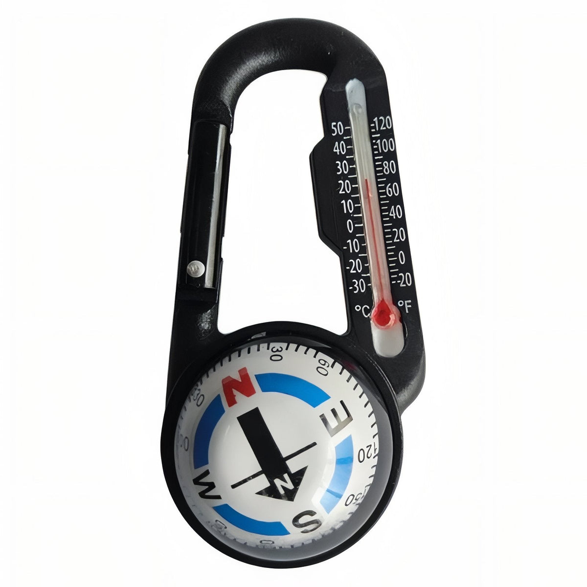 Boussole Mousqueton Thermomètre 8