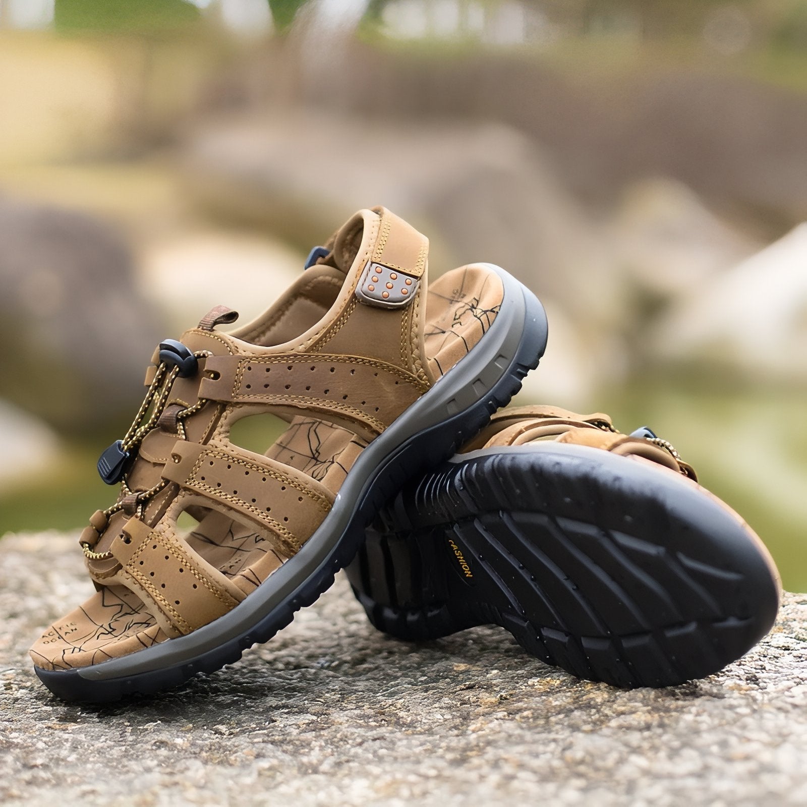 Sandale Kaki Femme