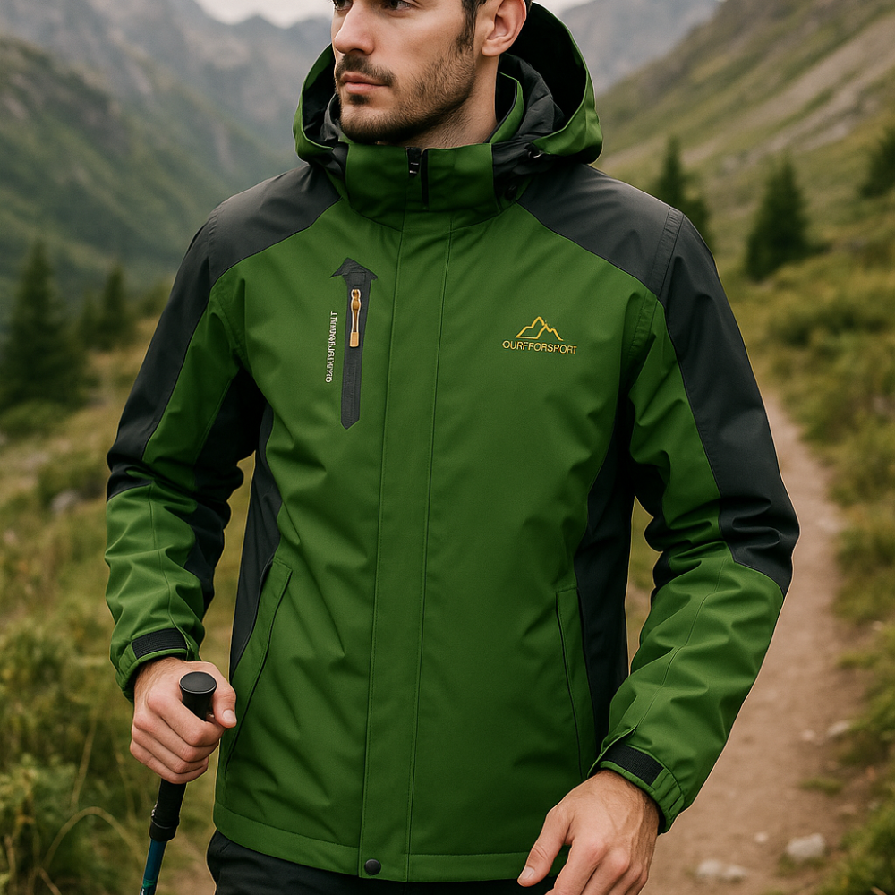 Veste Randonnée Imperméable Ultra Résistante de Montagne