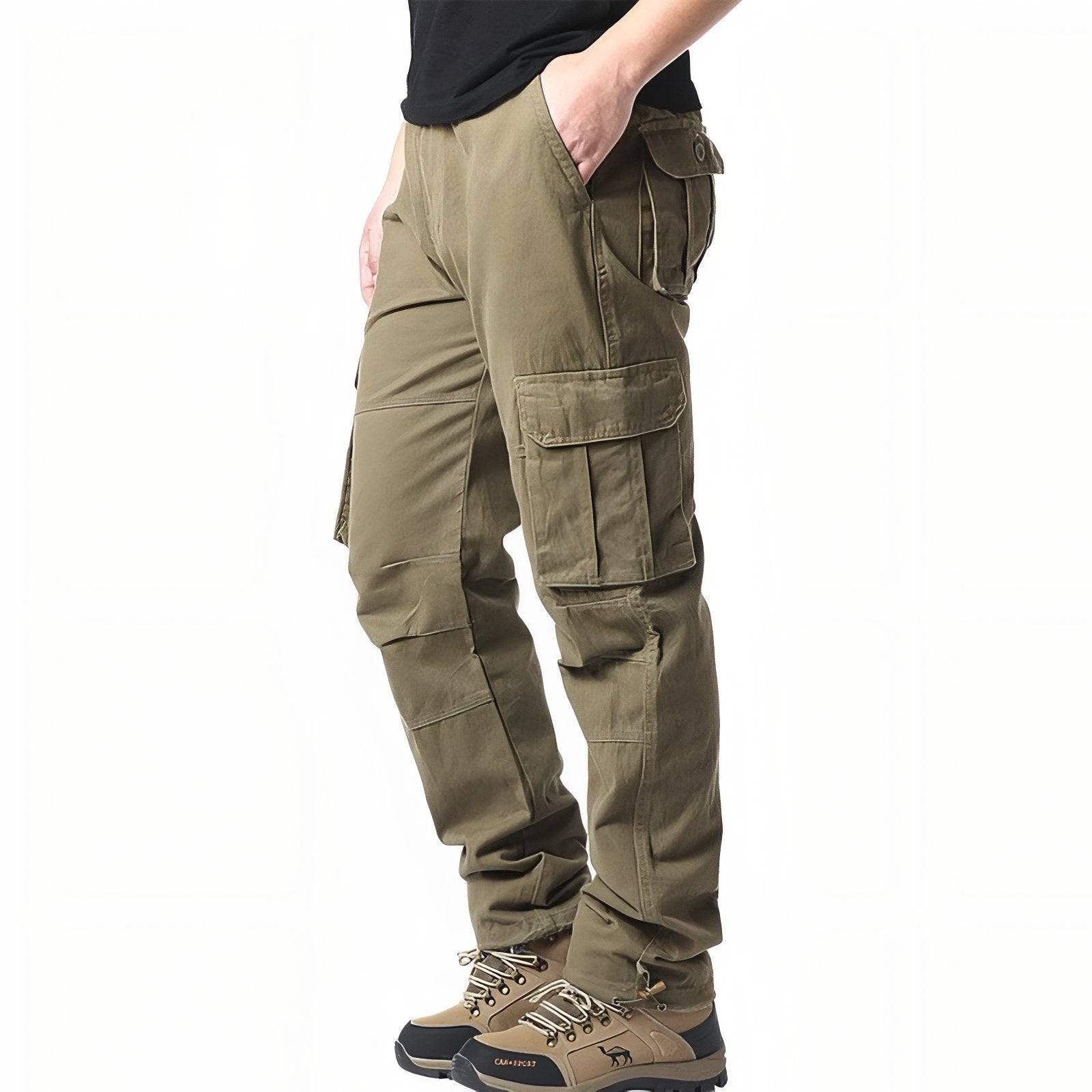Pantalon Randonnée Coton Homme