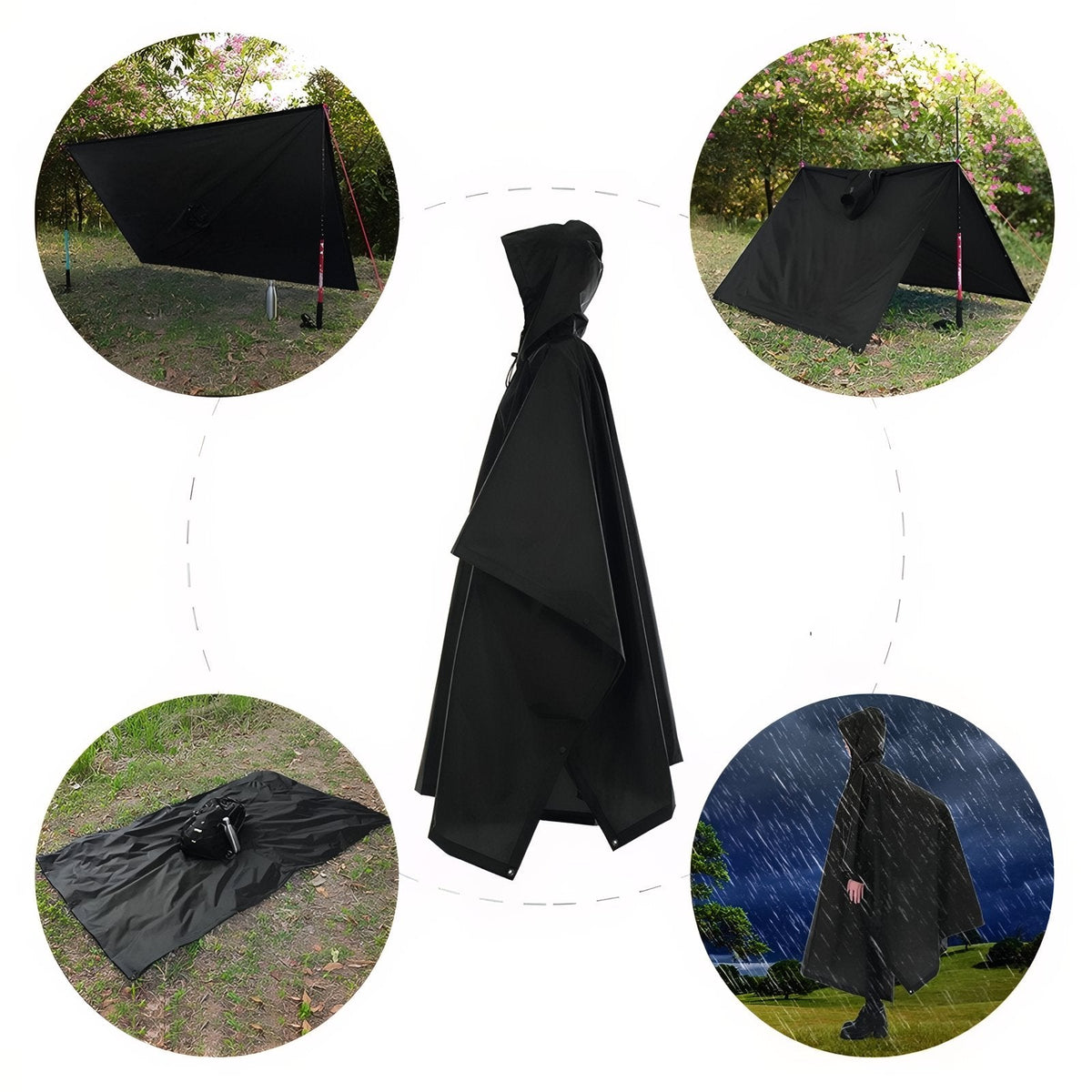 Poncho Tarp Randonnée 7