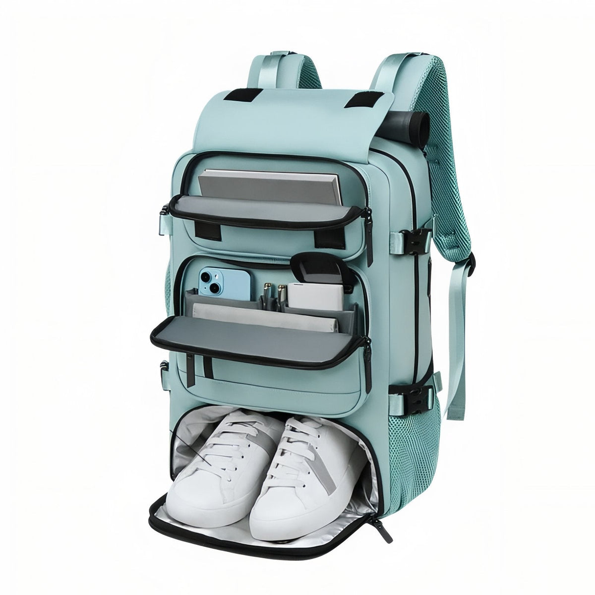Sac À Dos Voyage Multi Compartiments 12