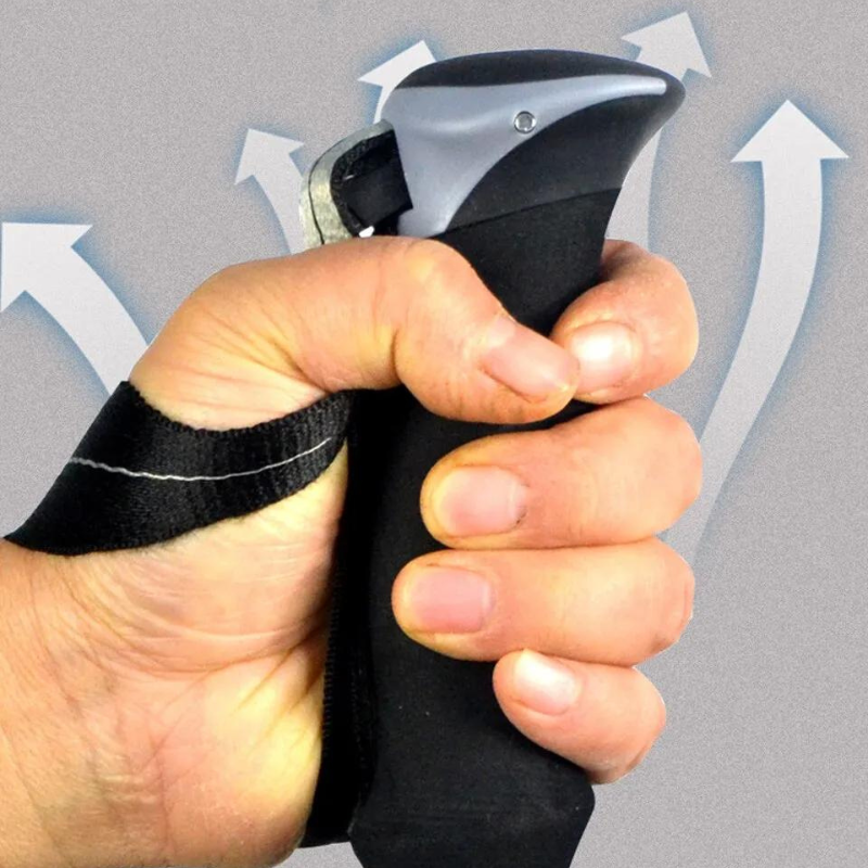 Bâton de Randonnée flexible en 3 Sections avec poignée en EVA