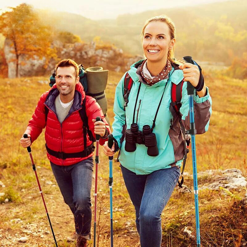 Bâtons de Marche Universels pour Hommes et Femmes