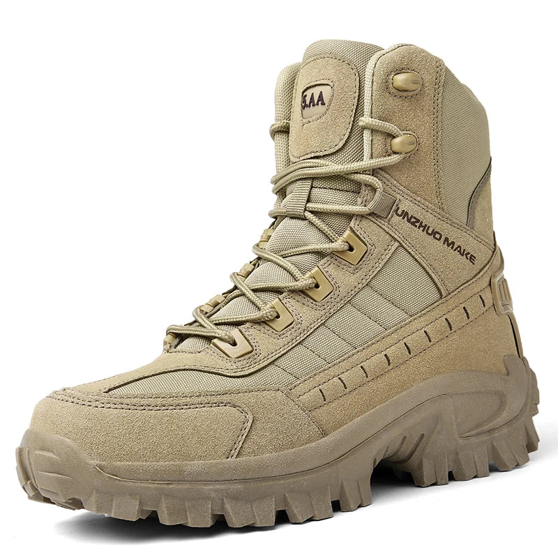 Bottes Tactiques de Randonnees & Travail Antiderapantes sable