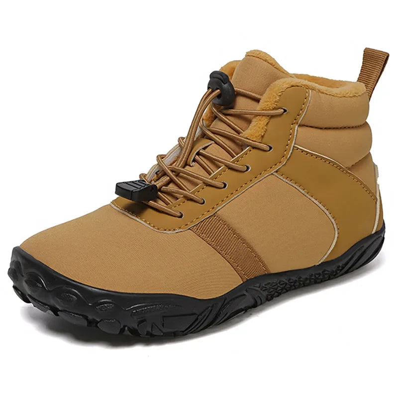 Bottes de Neige Chaudes & Antiderapantes Enfants marron