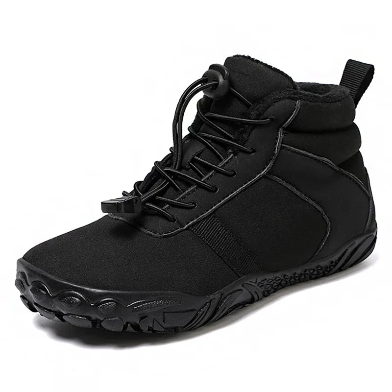 Bottes de Neige Chaudes & Antiderapantes Enfants noir